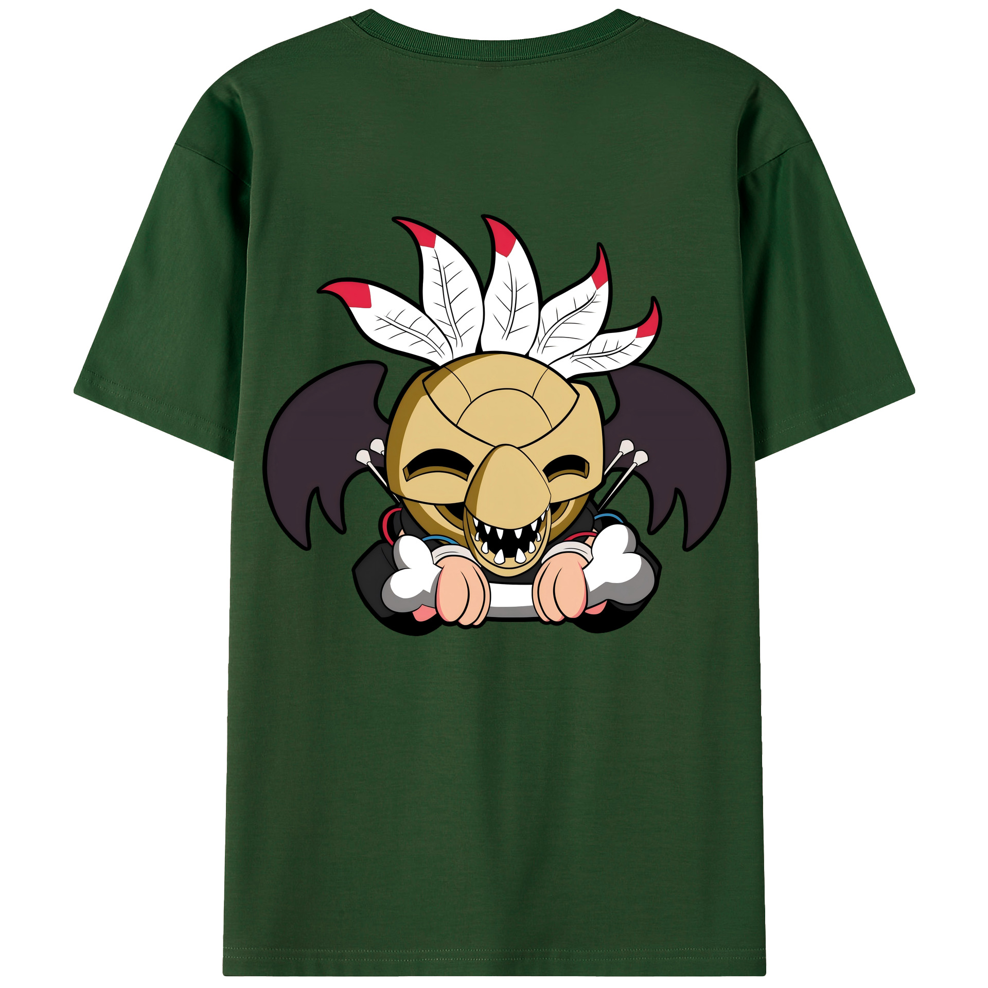 （画像用） ジョジョの奇妙な冒険 JoJo's Bizarre Adventure 綿100％半袖Tシャツ（背面プリント）